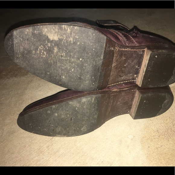 Beautiful & Rare Frye Riding Boots Deep Plum 9 - Picture 6 of 6